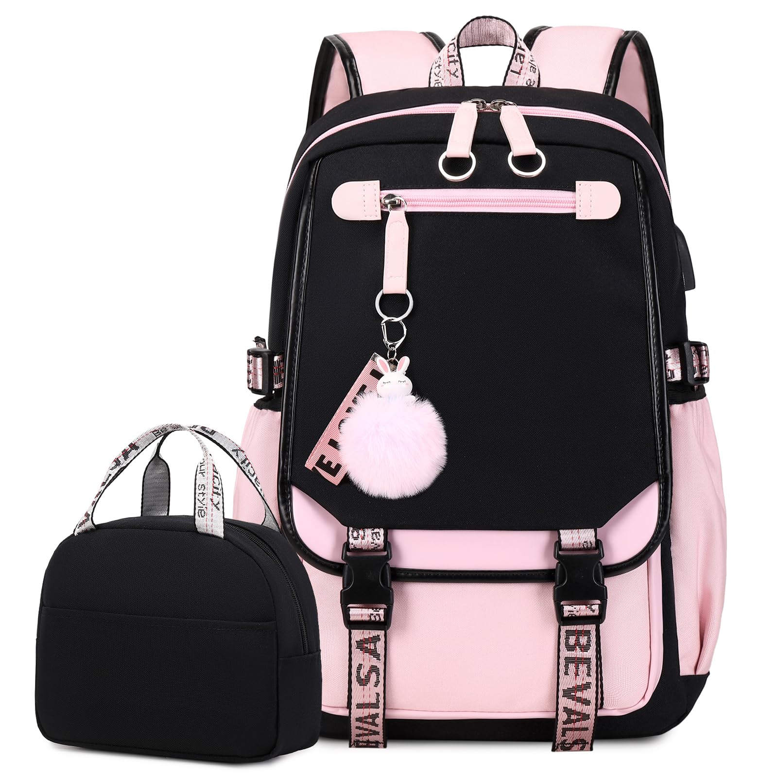 Foto 1 | Mochila Escolar Bevalsa color Morado - Venta Internacional