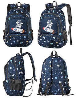 Foto 2 | Mochila Bluefairy School Azul Marino - Venta Internacional