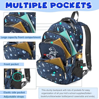 Foto 3 | Mochila Bluefairy School Azul Marino - Venta Internacional