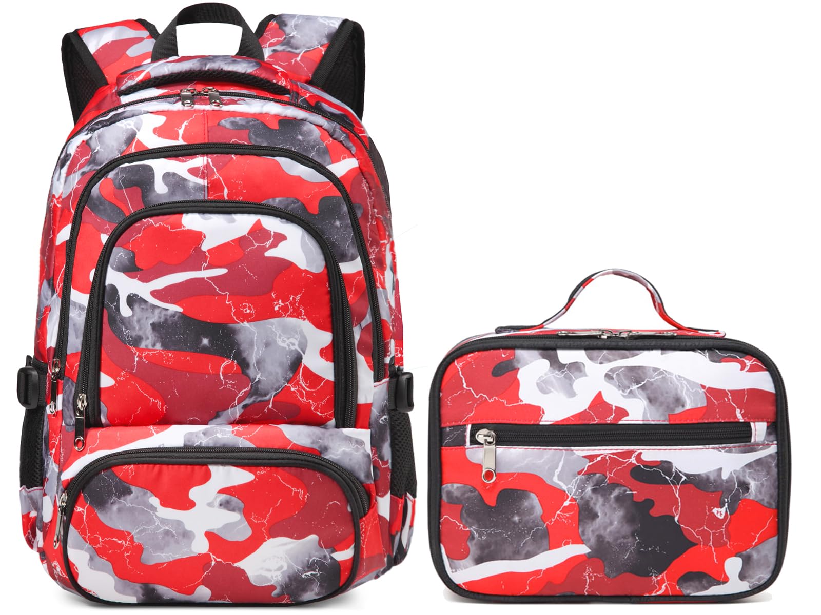 Foto 2 pulgar | Mochila Bluefairy Kids con Lonchera Unisex de 4 a 12 Años - Venta Internacional