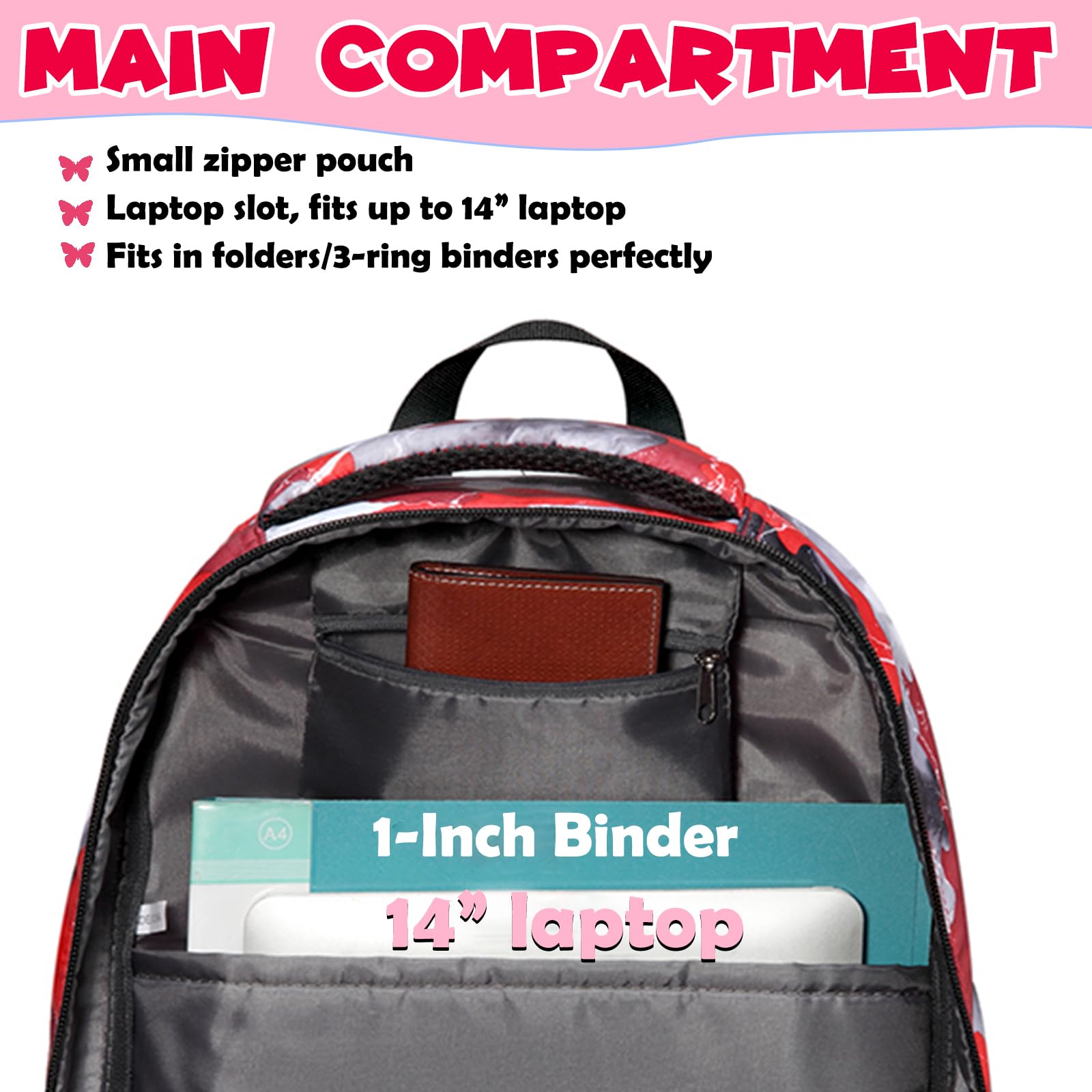 Foto 5 pulgar | Mochila Bluefairy Kids con Lonchera Unisex de 4 a 12 Años - Venta Internacional