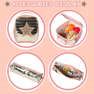 Foto 5 | Mochila Escolar Meetbelify con Set de Lonchera - Venta Internacional