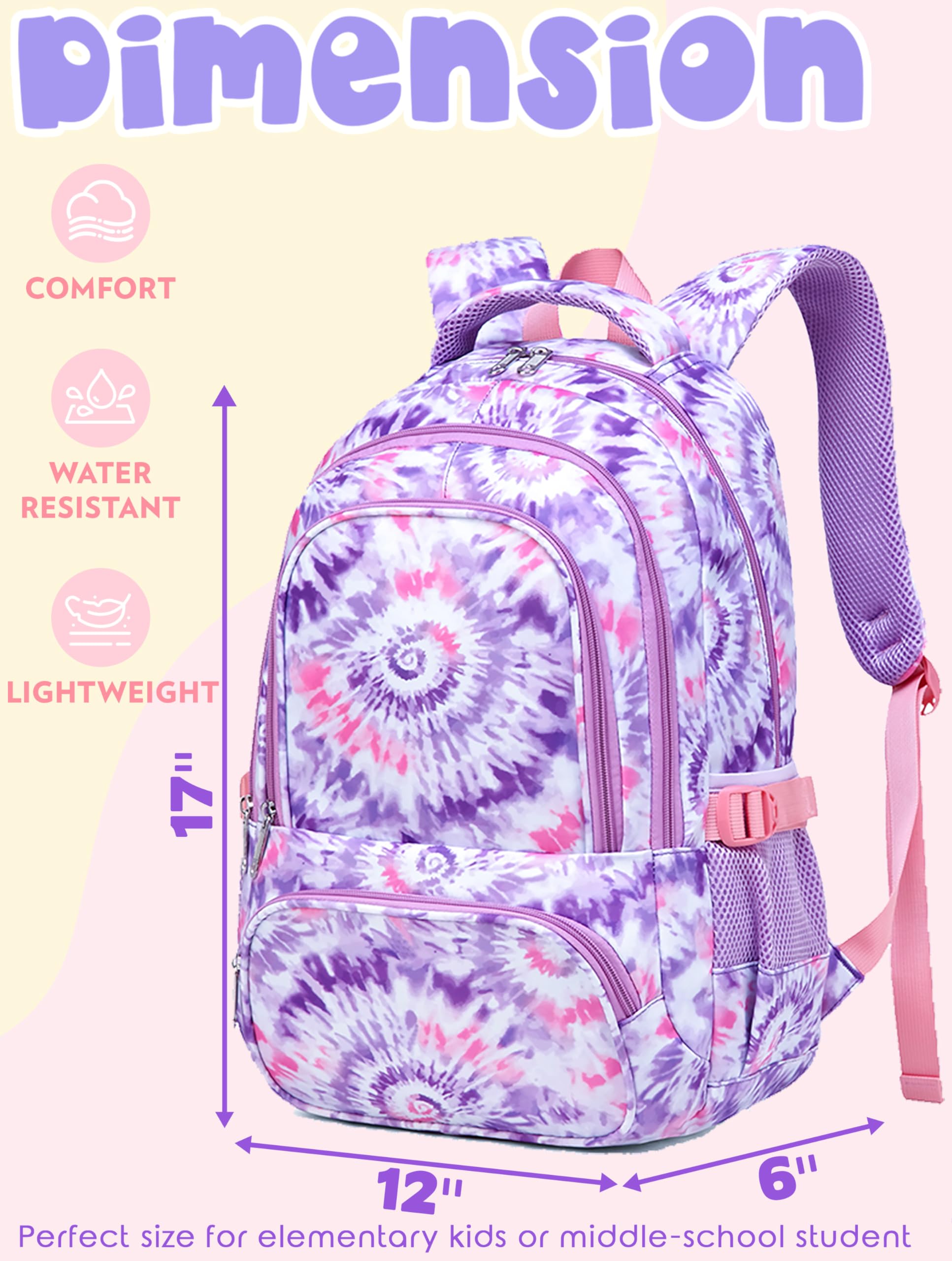 Foto 2 | Mochila Bluefairy Kids para Niñas - Venta Internacional