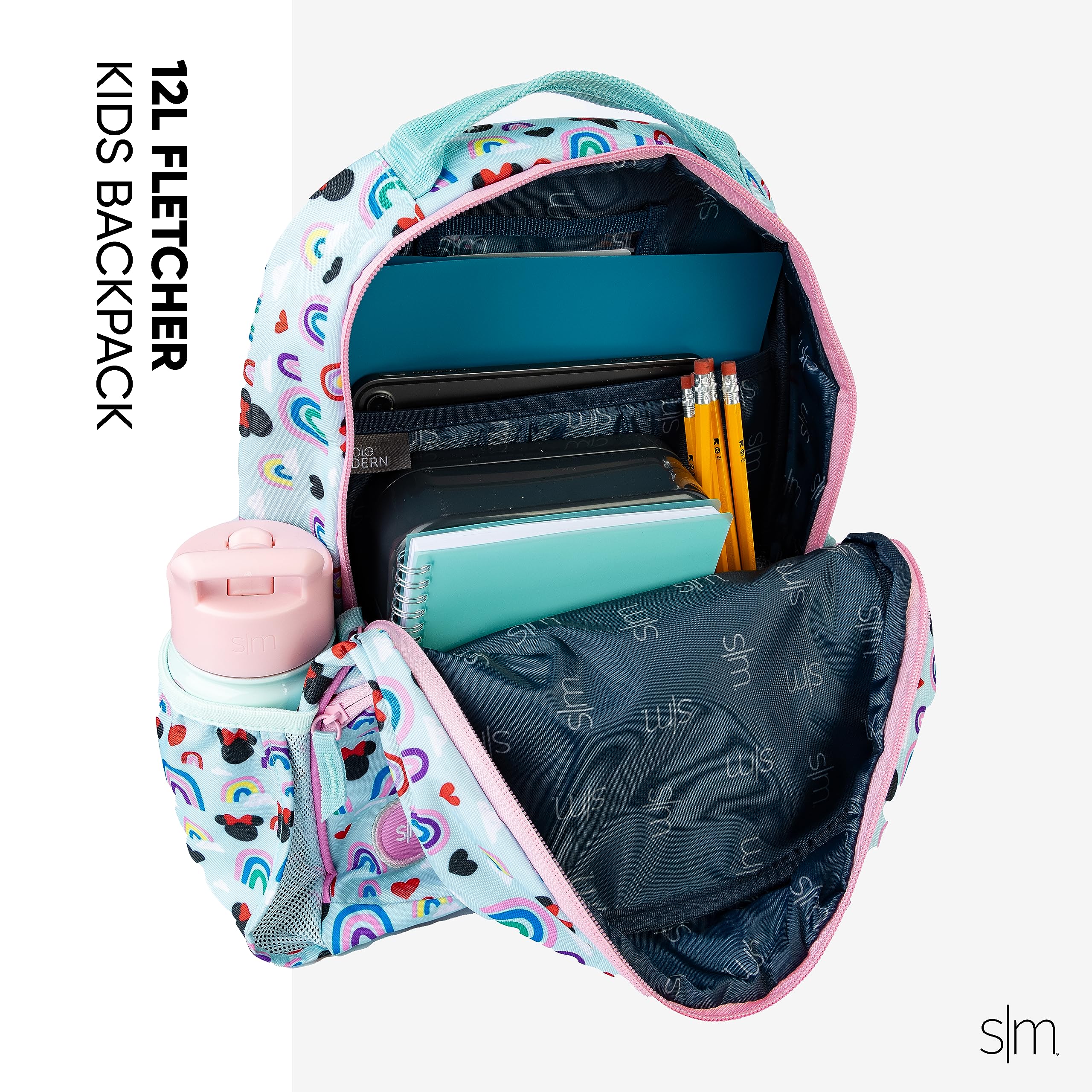 Foto 5 pulgar | Mochila Simple Modern Fletcher Disney - Venta Internacional