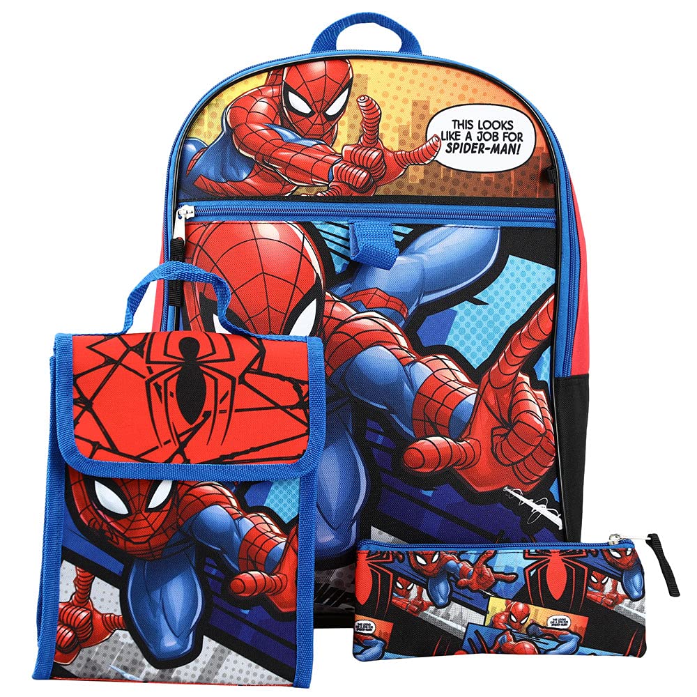 Set de Accesorios de Mochila Marvel Spider-Man para Niños - Venta Internacional