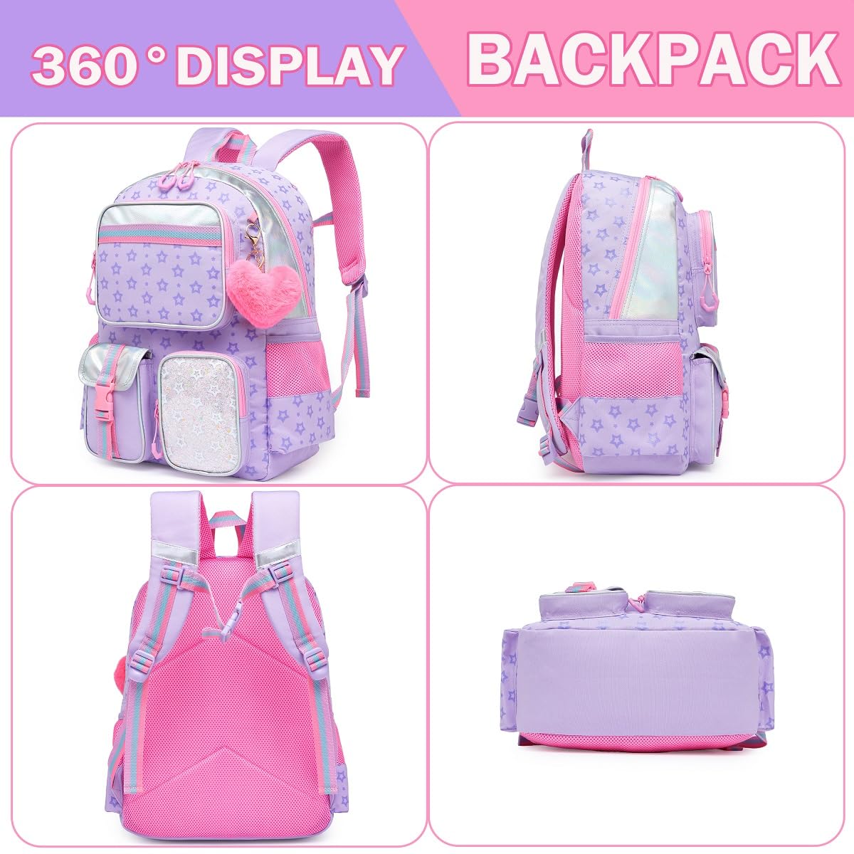 Foto 3 | Mochila Meetbelify para Niña - Venta Internacional