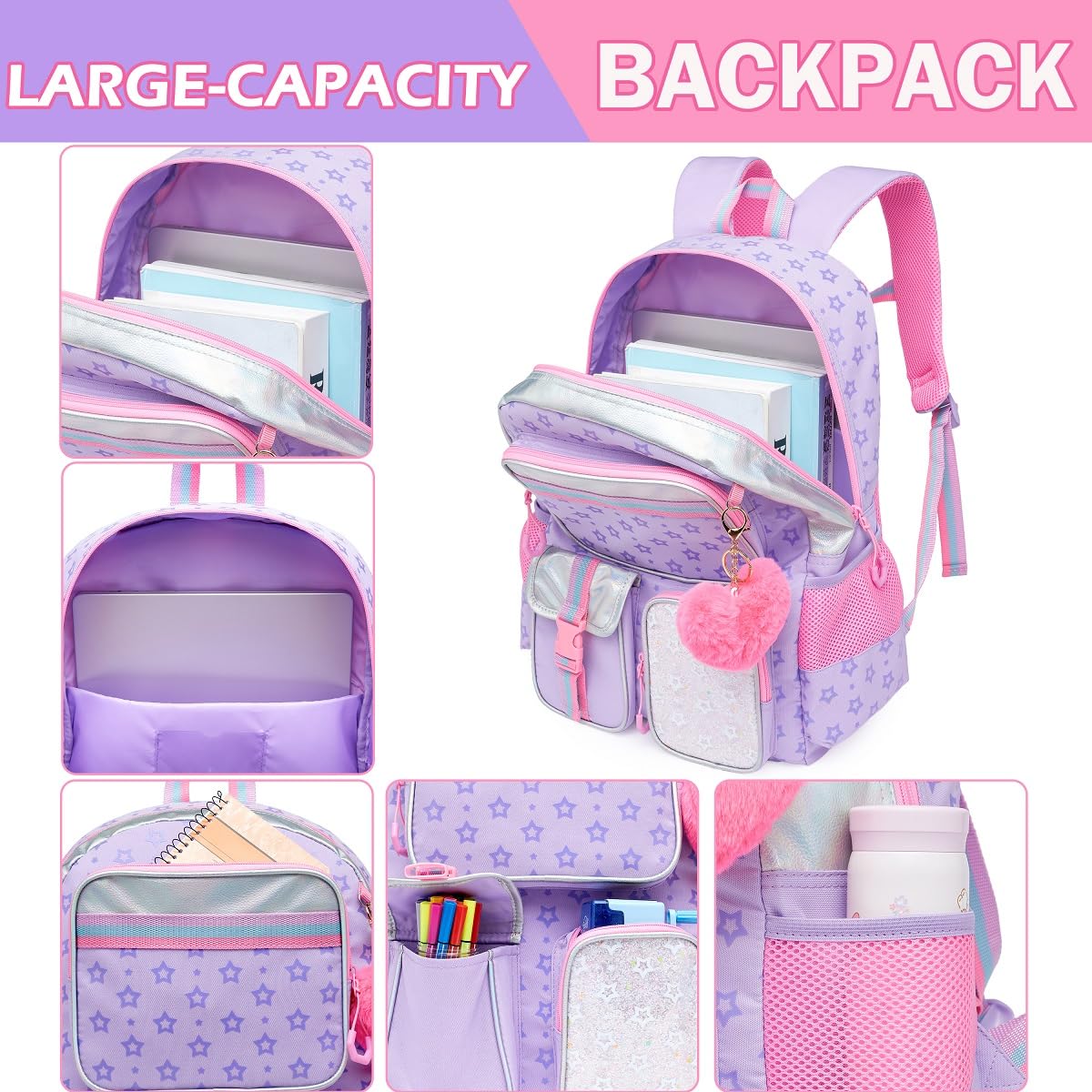 Foto 5 pulgar | Mochila Meetbelify para Niña - Venta Internacional