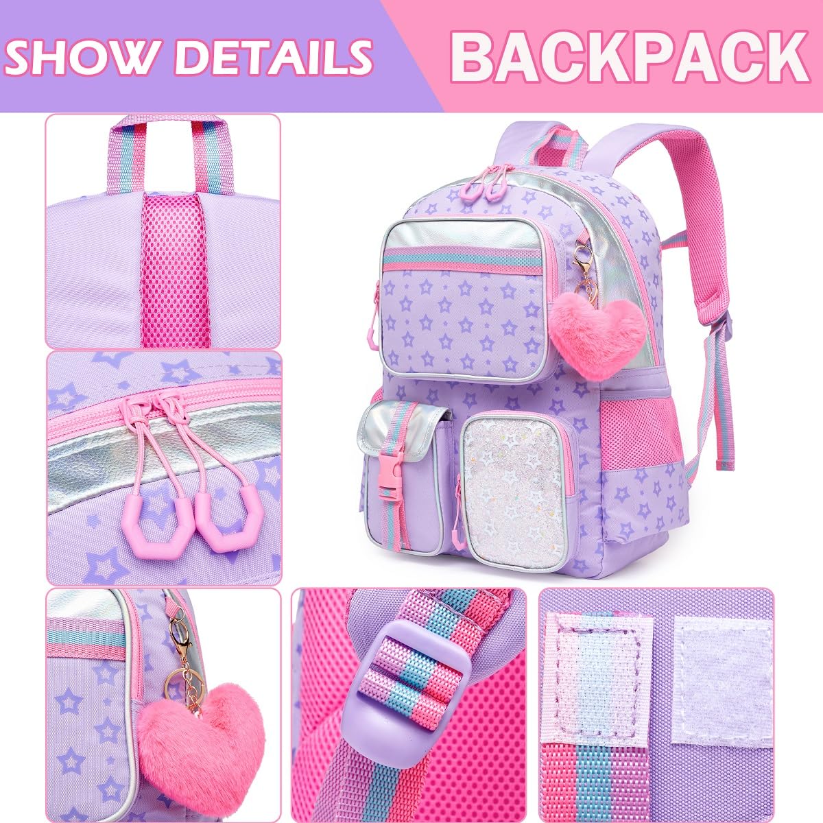 Foto 5 | Mochila Meetbelify para Niña - Venta Internacional