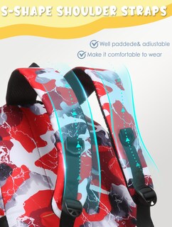 Foto 4 | Mochila Bluefairy Kids Rojo Unisex - Venta Internacional