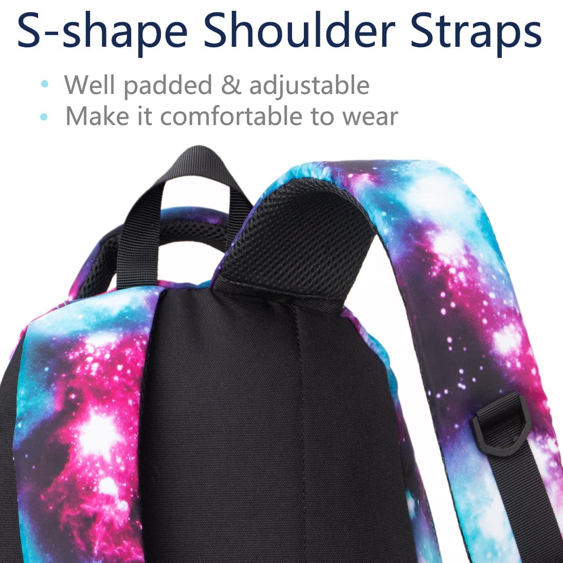 Foto 4 pulgar | Mochila Bluefairy Kids Galaxy Purpura - Venta Internacional