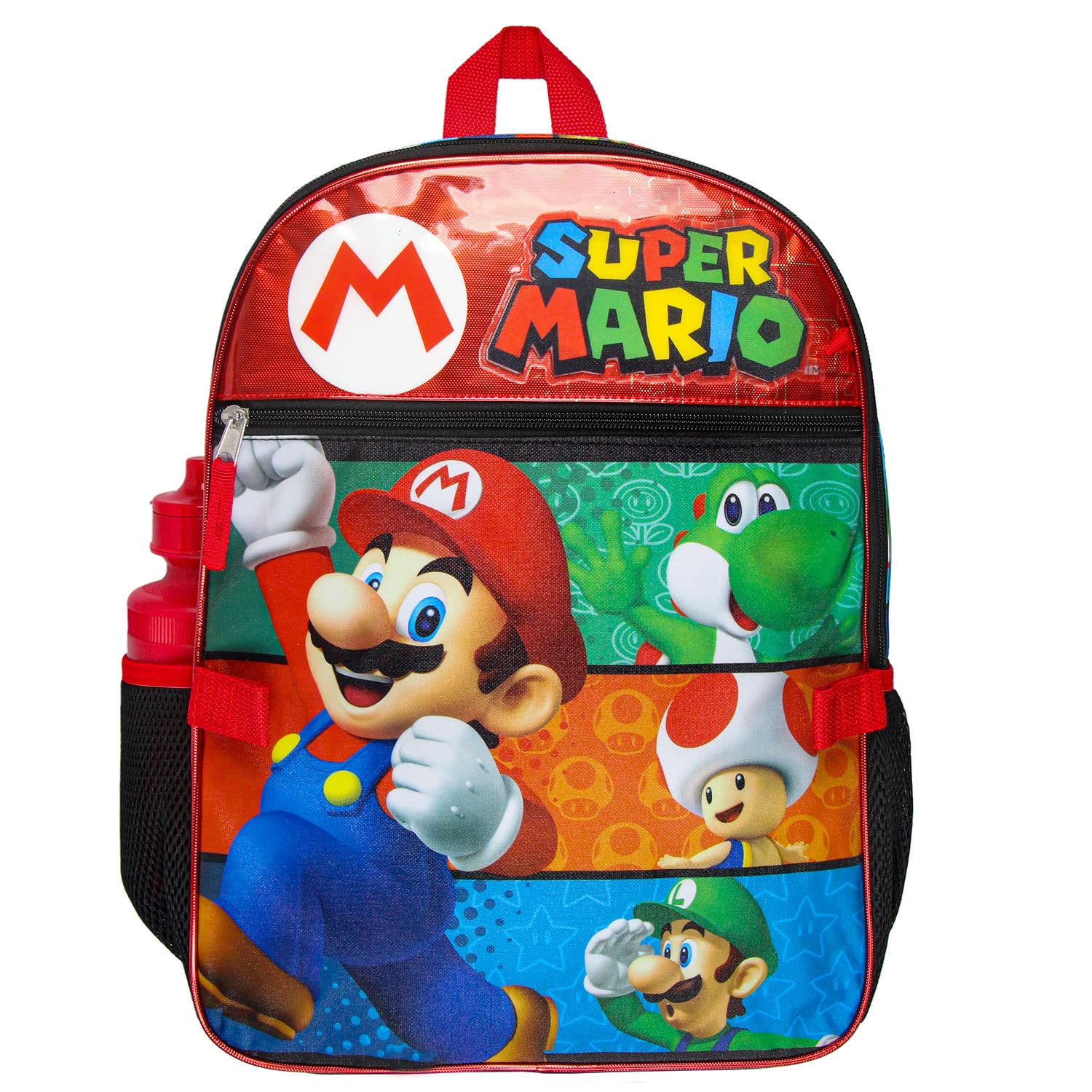 Foto 4 pulgar | Mochila Bioworld Super Mario Juego de 5 Piezas 40 cm  - Venta Internacional