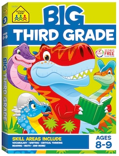 Foto 1 | Libro De Trabajo School Zone Big Third Grade, 320 Páginas Para Niños De 8 A 9 Años - Venta Internacional.