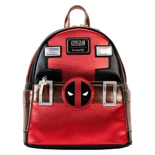Foto 1 | Minimochila Loungefly Marvel Deadpool Metallic Cosplay - Venta Internacional.