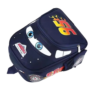 Foto 1 | Mochila Preescolar Auto 3d Animados Para Niños Cars Azul Oscuro