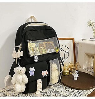 Foto 3 | Mochila Ggoob Kawaii Con Alfiler Y Accesorios Para Colegiala - Venta Internacional.