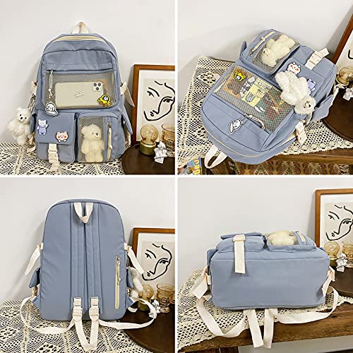 Foto 6 pulgar | Mochila Ggoob Kawaii Con Alfiler Y Accesorios Para Colegiala - Venta Internacional.