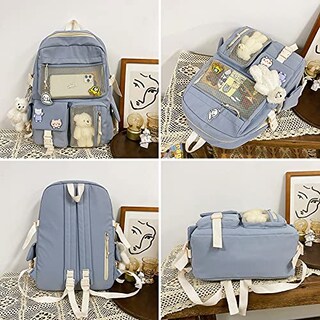 Foto 5 | Mochila Ggoob Kawaii Con Alfiler Y Accesorios Para Colegiala - Venta Internacional.