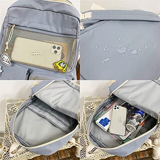 Foto 5 | Mochila Ggoob Kawaii Con Alfiler Y Accesorios Para Colegiala - Venta Internacional.