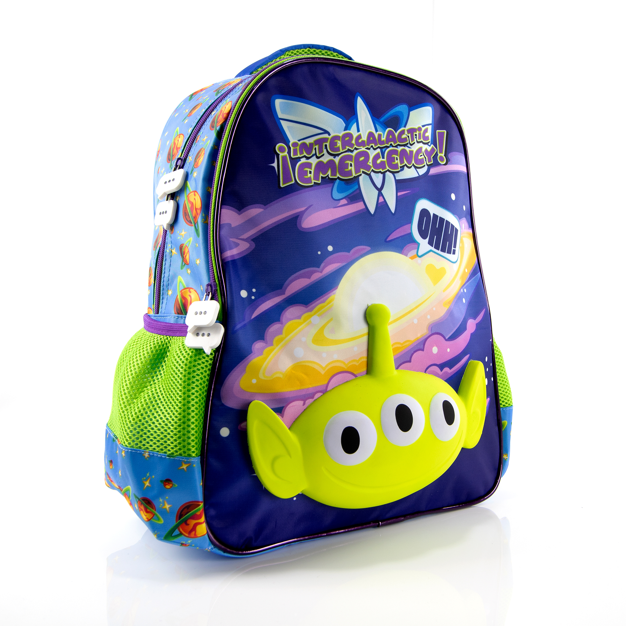 Foto 3 pulgar | Mochila Disney Emoji Martian Squishy