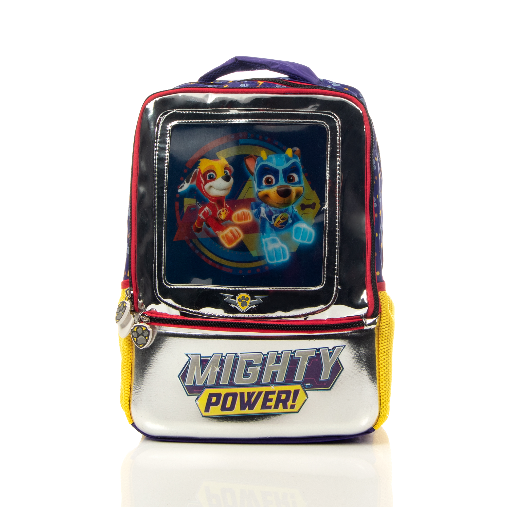 Mochila Paw Patrol Lenticular En Movimiento De Chase Y Marshall