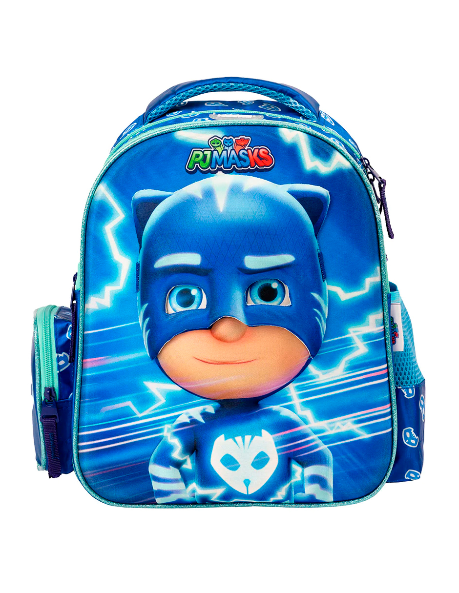 Foto 2 pulgar | Mochila Para Niño Connor Pj Mask Azul Preescolar Kinder