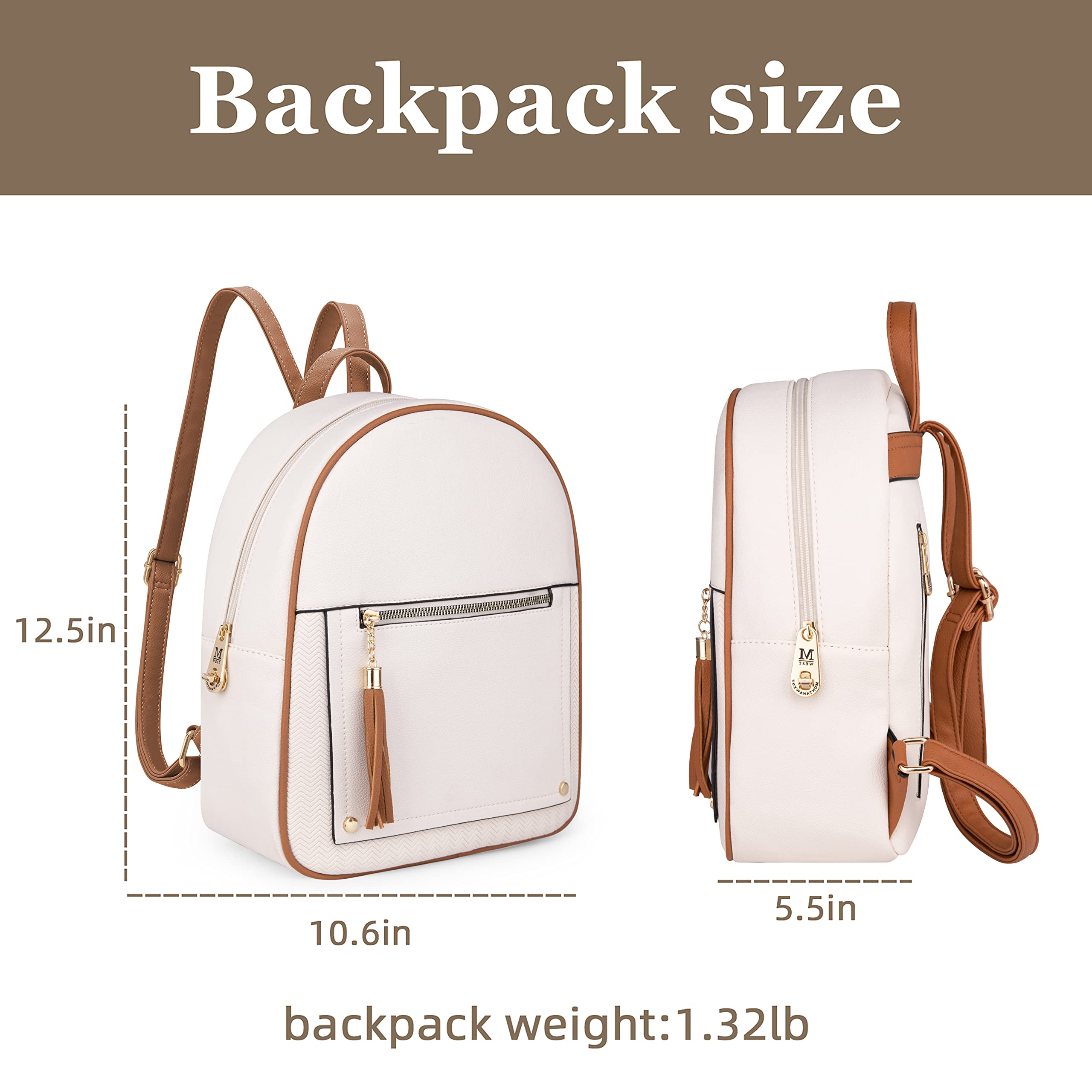 Foto 5 pulgar | Mochila Montana West Small  - Venta Internacional