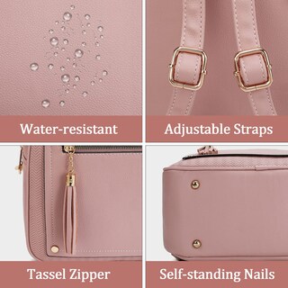 Foto 5 | Mochila Montana West Rosa para Mujer - Venta Internacional