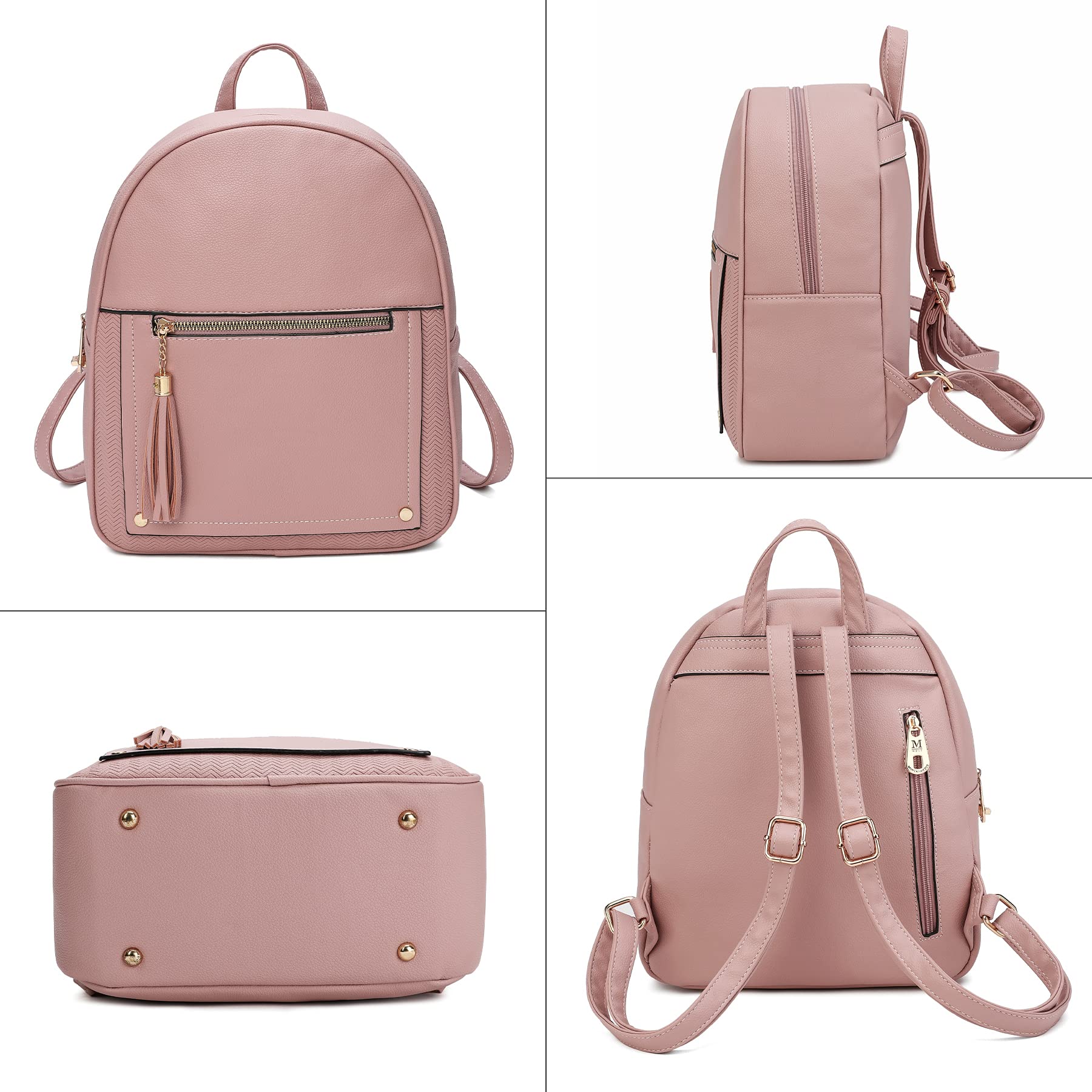 Foto 7 pulgar | Mochila Montana West Rosa para Mujer - Venta Internacional