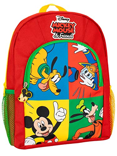 Foto 2 pulgar | Mochila Disney Mickey Mouse Pluto Donald Duck Goofy Para Niño - Venta Internacional.