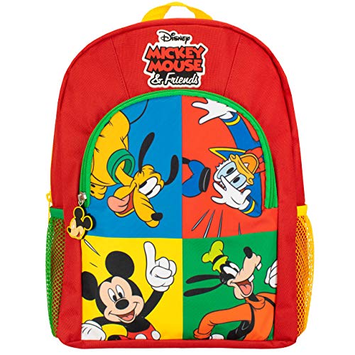 Foto 3 pulgar | Mochila Disney Mickey Mouse Pluto Donald Duck Goofy Para Niño - Venta Internacional.