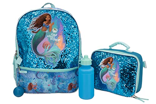 Foto 2 pulgar | Set De Mochilas Disney La Sirenita Movie, 4 Piezas - Venta Internacional.