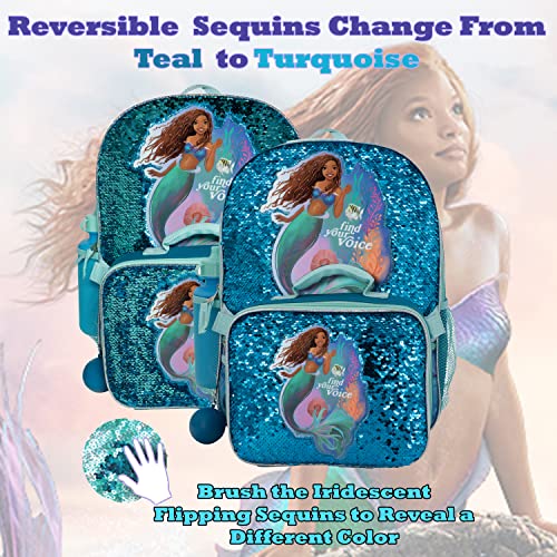 Foto 5 | Set De Mochilas Disney La Sirenita Movie, 4 Piezas - Venta Internacional.