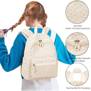 Foto 4 | Mochila Bluboon con Estampado Floral de Pana - Venta Internacional