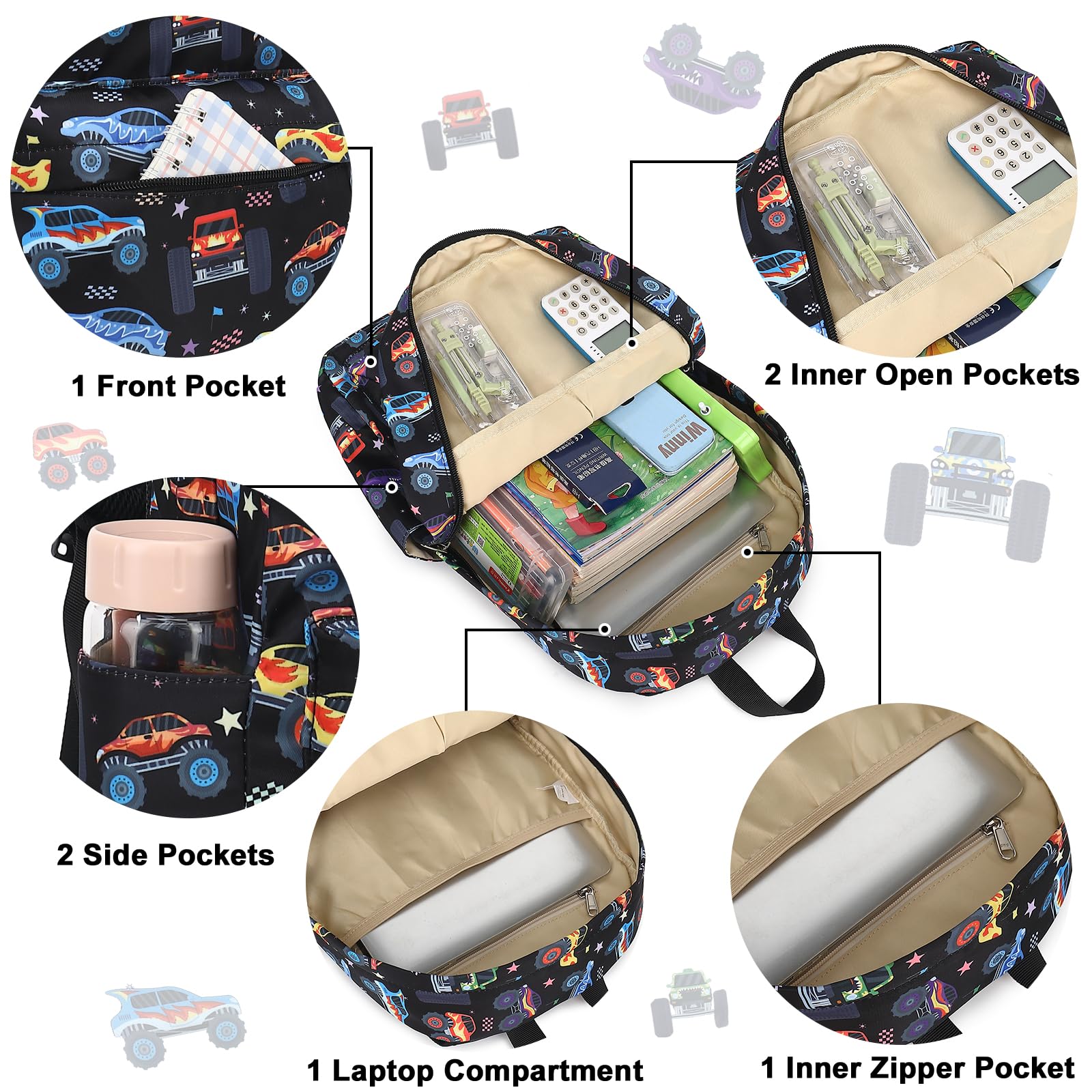 Foto 7 pulgar | Mochila con Lonchera Camtop Infantil-Venta Internacional