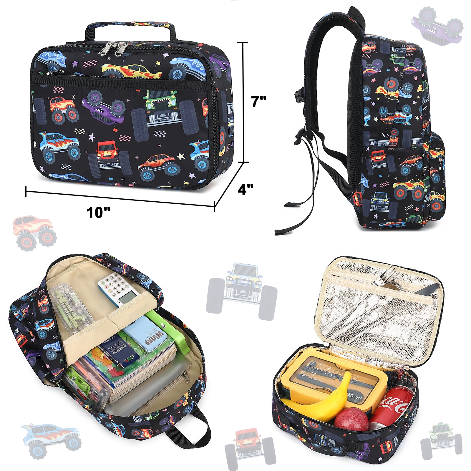 Foto 8 pulgar | Mochila con Lonchera Camtop Infantil-Venta Internacional