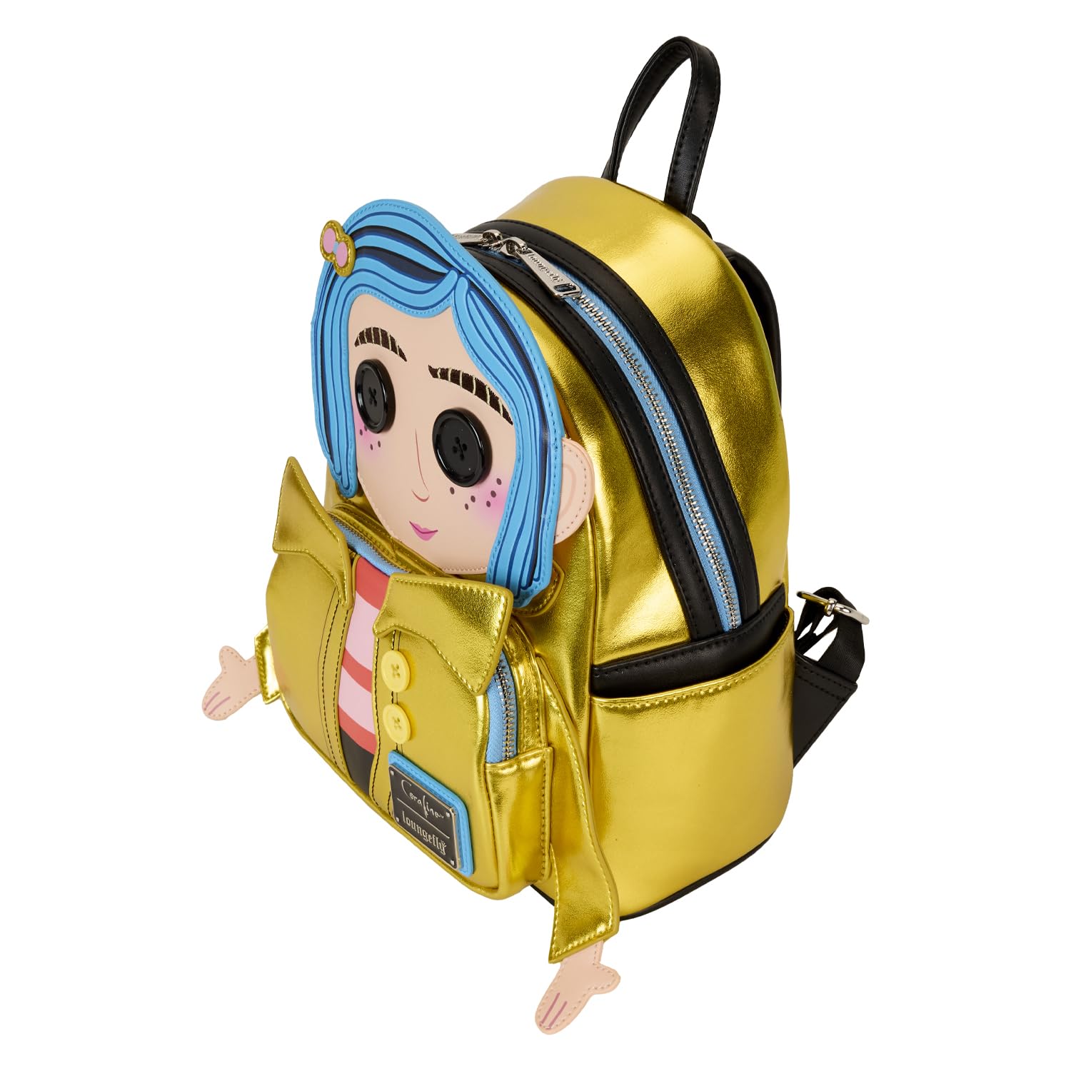 Foto 4 pulgar | Mochila Loungefly Laika Coraline Cat Cosplay Para Niños - Venta Internacional.