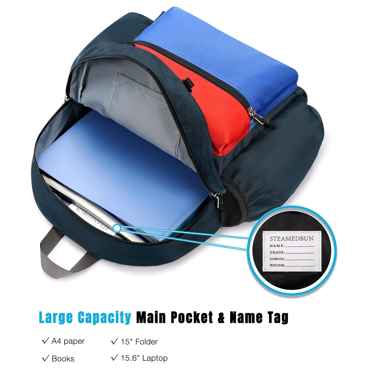 Foto 4 pulgar | Mochila Steamedbun Infantil-Venta Internacional