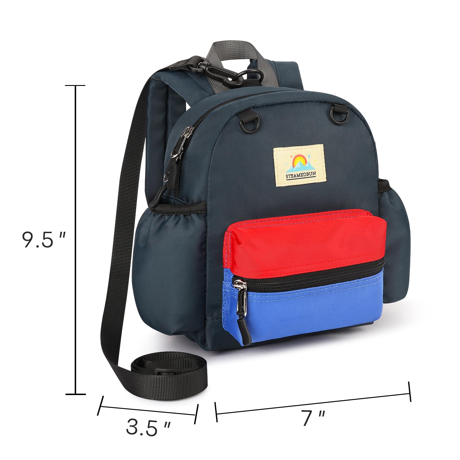 Foto 3 pulgar | Correa De Mochila Para Niños Pequeños Steamedbun De 1 A 3 Años Con Hebilla En El Pecho - Venta Internacional.