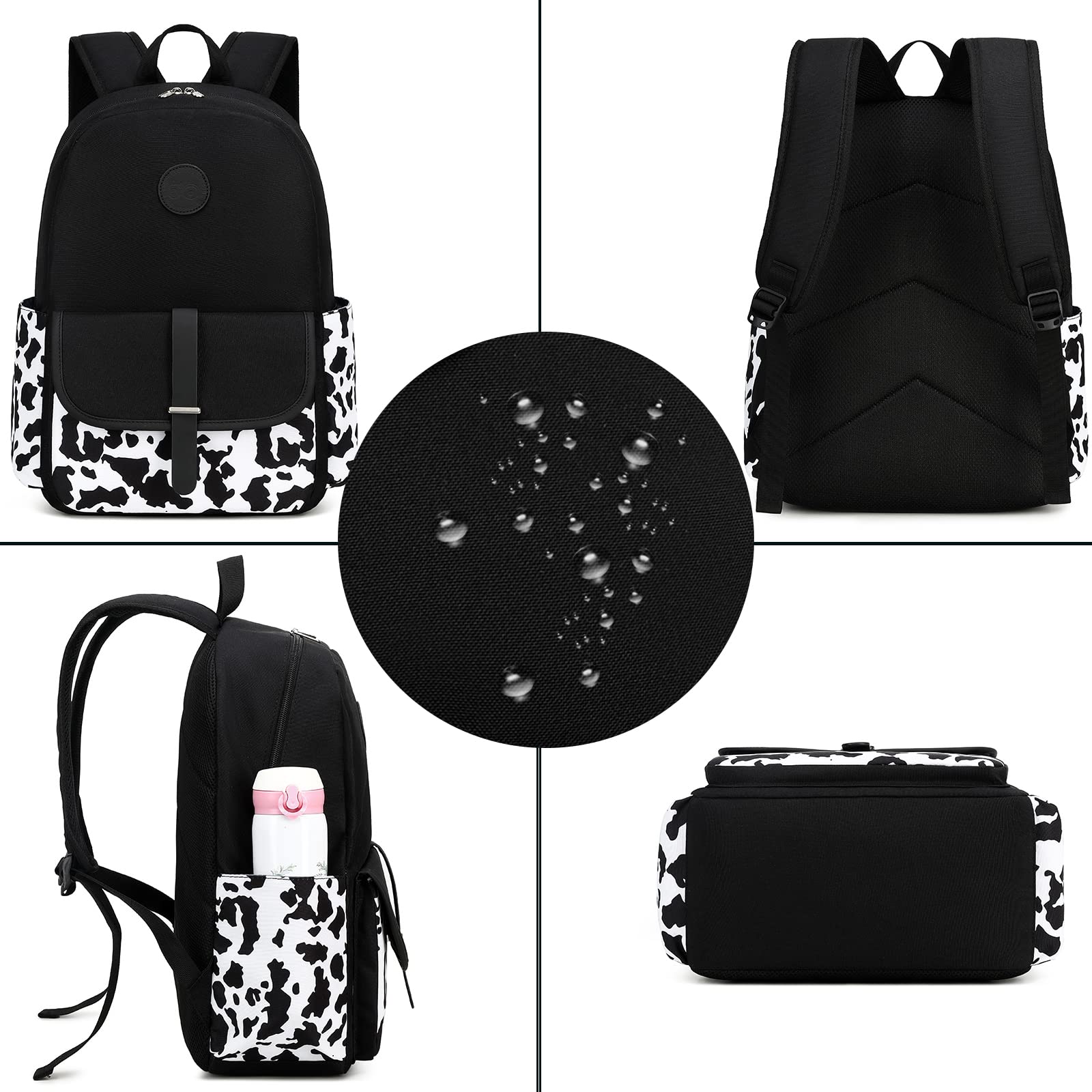 Foto 6 pulgar | Mochila Bluboon Gils Bookbags De Escuela Secundaria Para Adolescentes Y Niñas - Venta Internacional.