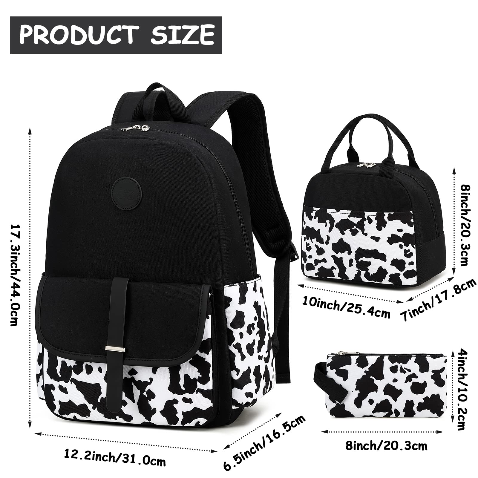 Foto 7 pulgar | Mochila Bluboon Gils Bookbags De Escuela Secundaria Para Adolescentes Y Niñas - Venta Internacional.