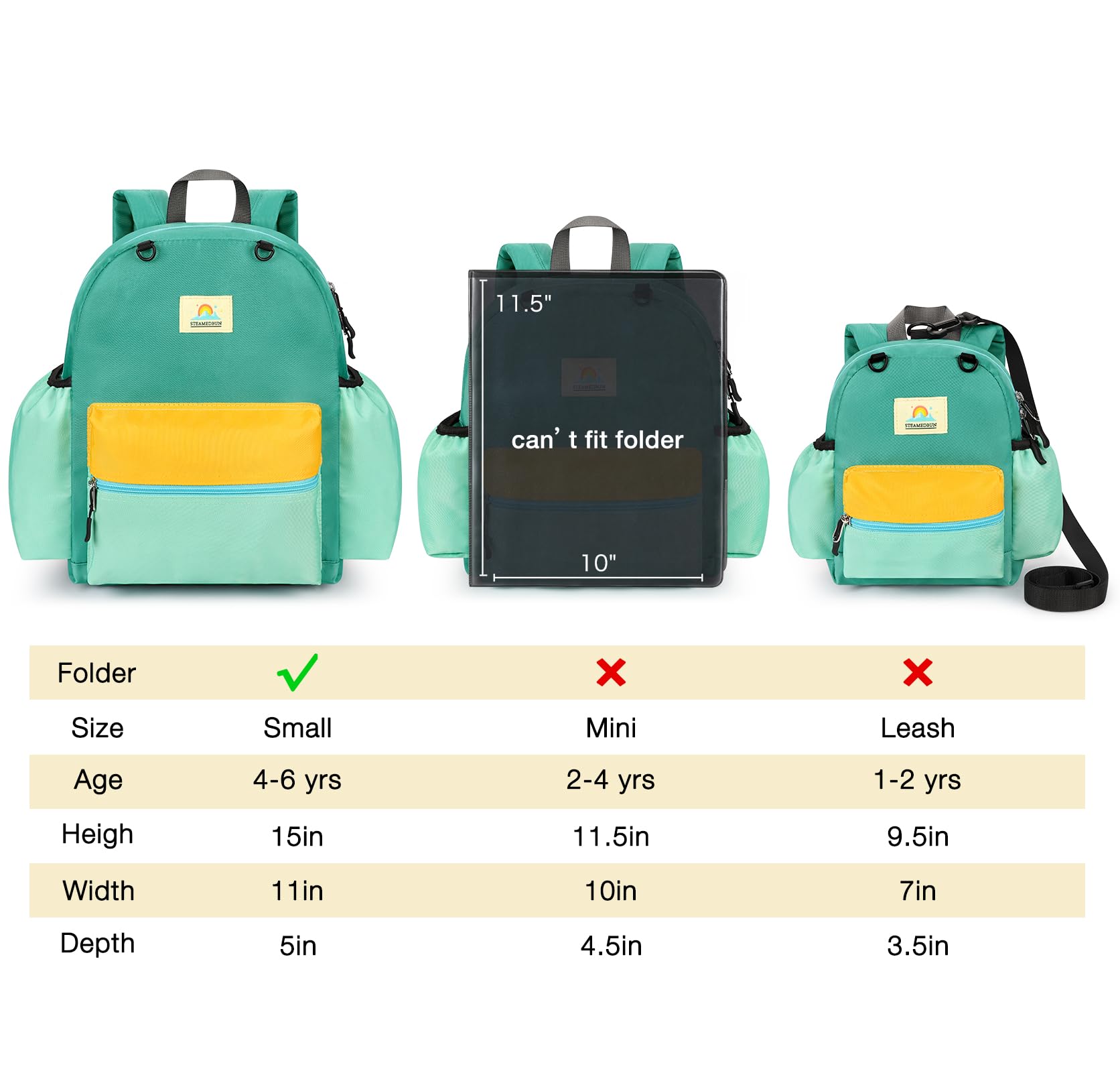 Foto 7 | Mochila Steamedbun Infantil-Venta Internacional