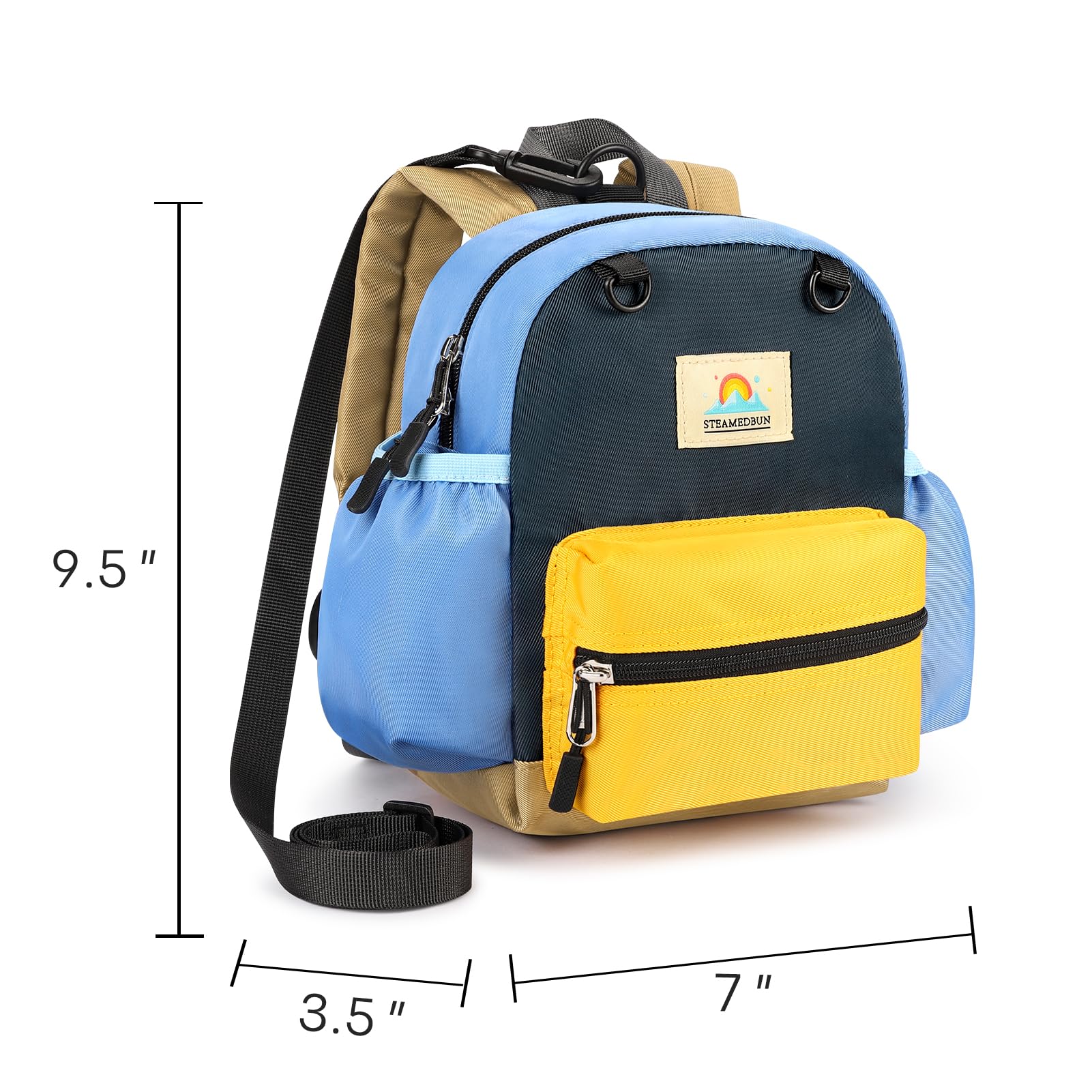 Foto 4 pulgar | Correa De Mochila Para Niños Pequeños Steamedbun De 1 A 3 Años Con Hebilla En El Pecho - Venta Internacional.