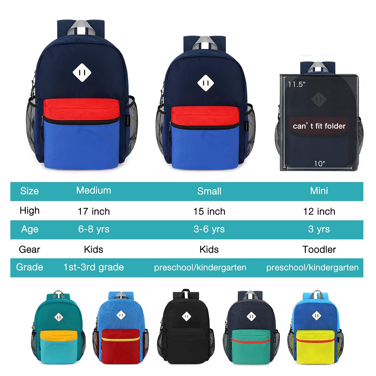 Foto 7 pulgar | Mochila Steamedbun Kids Para Niños de 3 a 6 Años Resistente al Agua - Venta Internacional