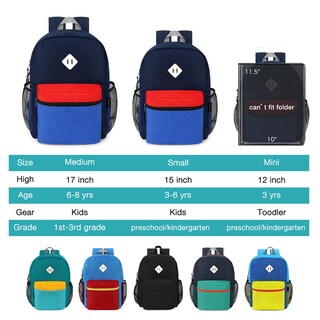 Foto 6 | Mochila Steamedbun Kids Para Niños de 3 a 6 Años Resistente al Agua - Venta Internacional