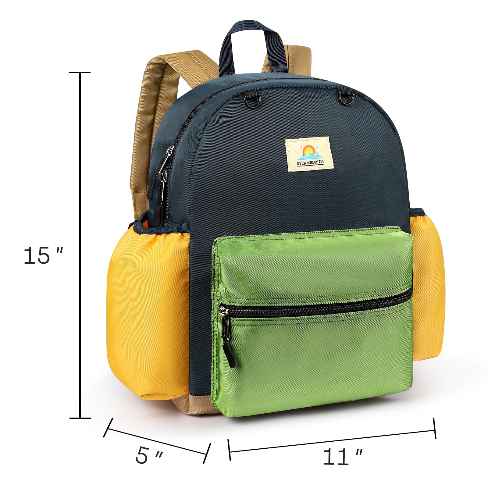 Foto 3 pulgar | Mochila Steamedbun Kids para Niños de 4 a 6 Años 38 cm - Venta Internacional