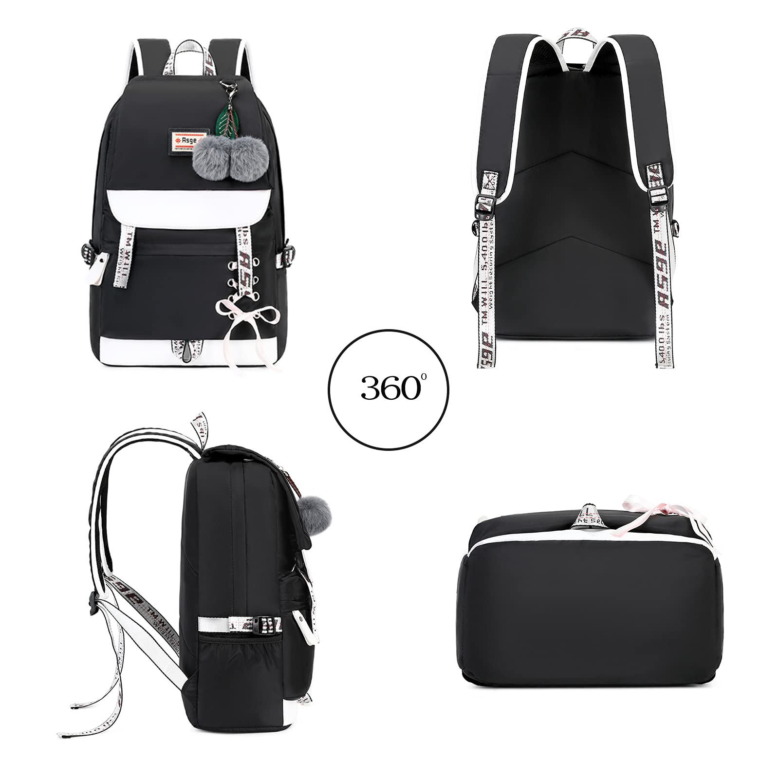 Foto 4 pulgar | Mochila Asge para Mujer - Venta Internacional