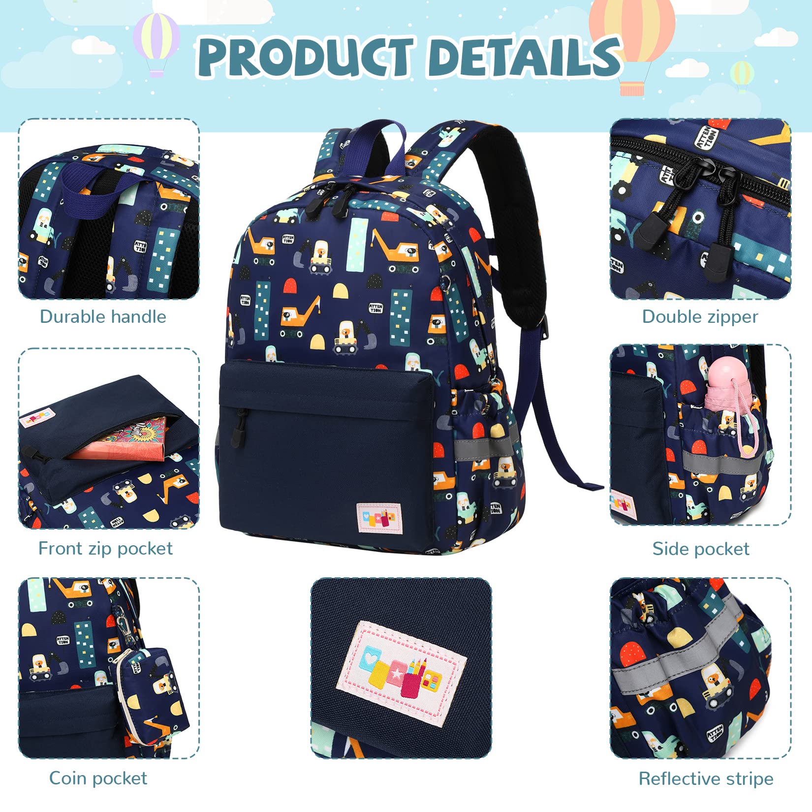 Foto 5 pulgar | Mochila Mygreen Azul-Venta Internacional
