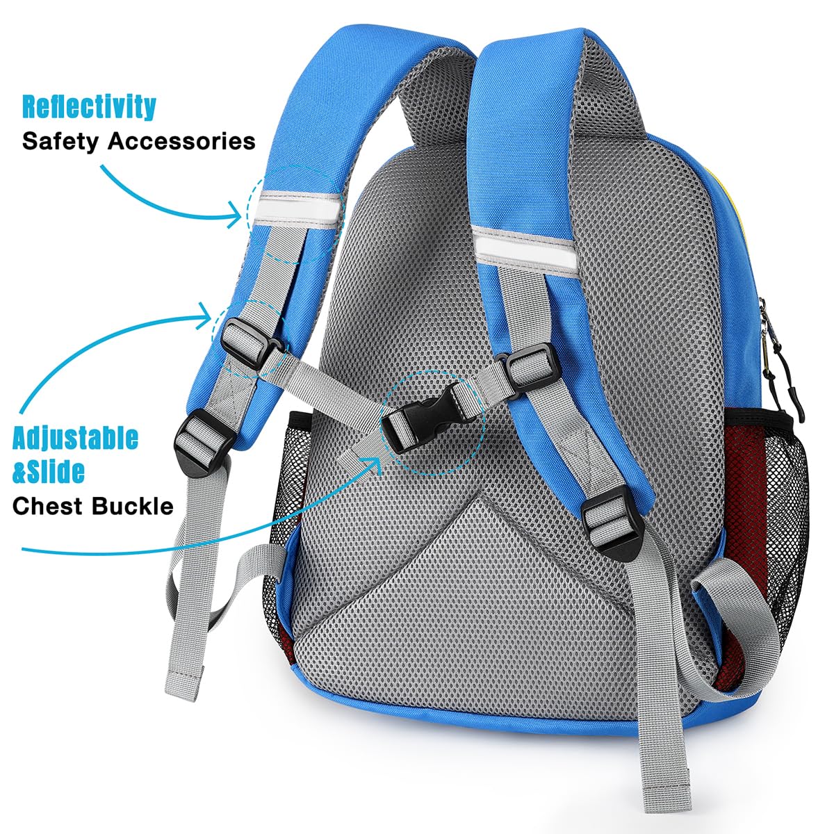 Foto 5 pulgar | Mochila Steamedbun Azul Infantil-Venta Internacional