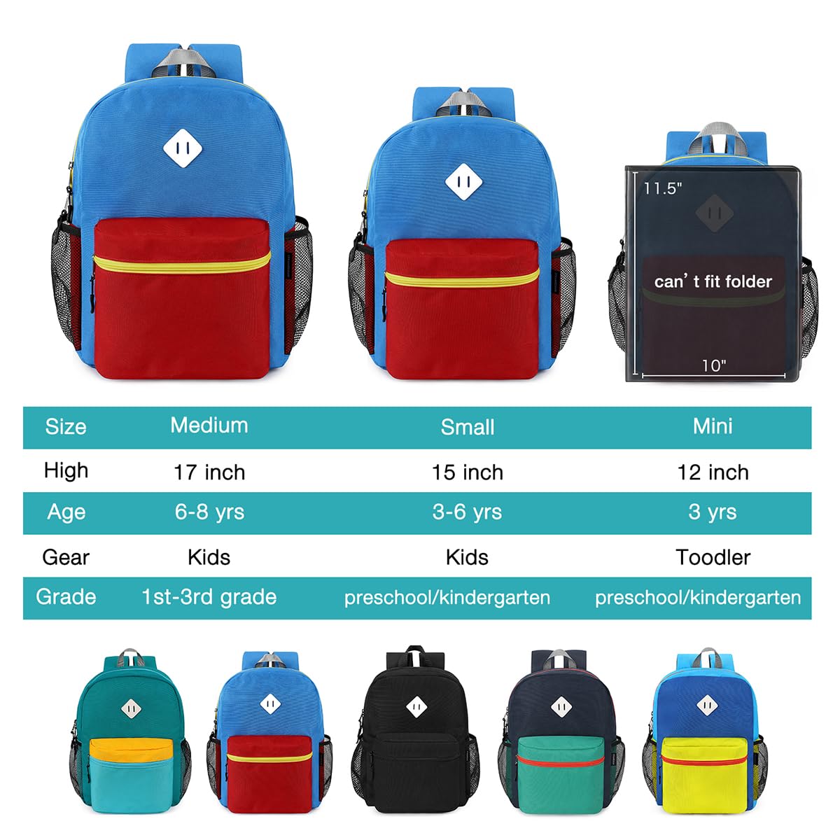 Foto 6 pulgar | Mochila Steamedbun Azul Infantil-Venta Internacional