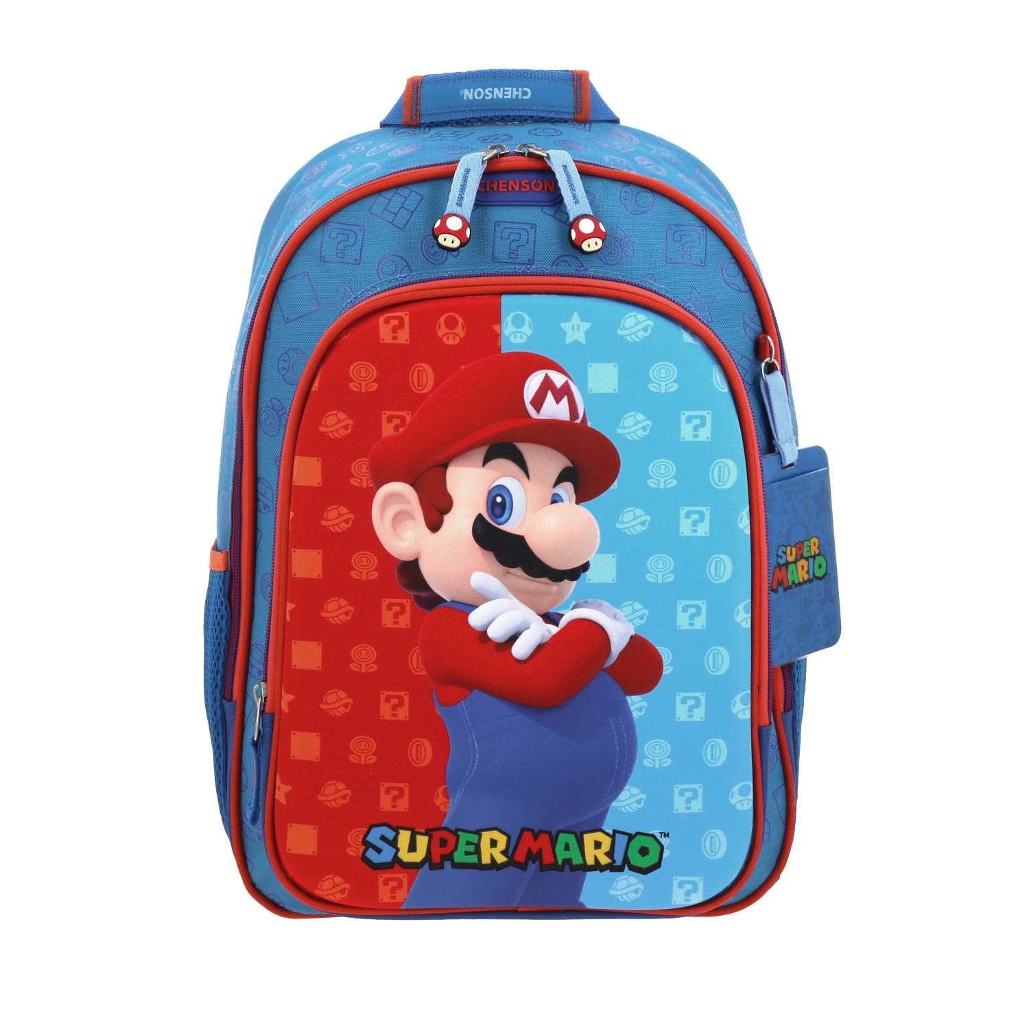 Foto 1 | Mochila Escolar Grande Primaria Chenson Mario Bros Dulp Mb66078-9